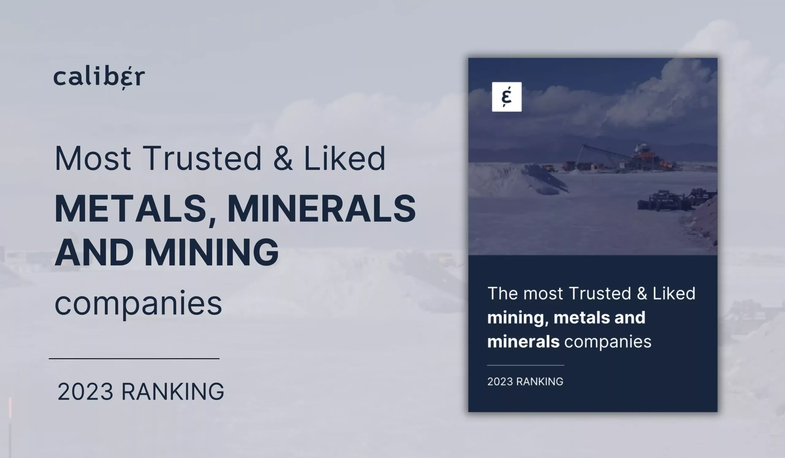 Most Trusted & Liked METALS, MINERALS AND MINING companies (1)