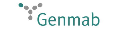 Genmab pharmaceuticals logo